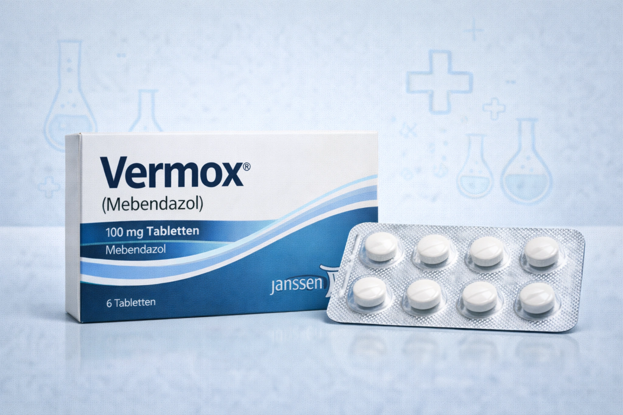Vermox original (mebendazole)